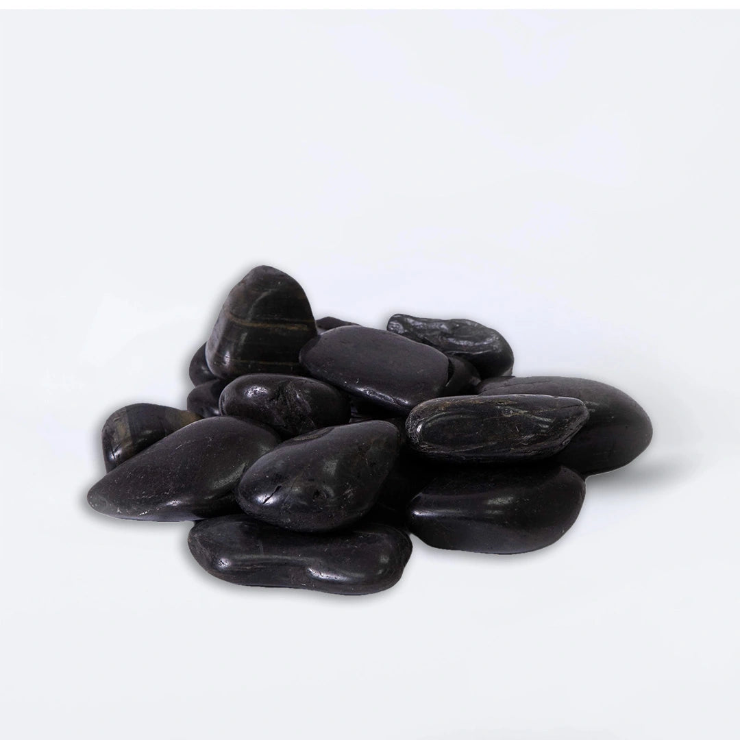 Black High Polished Pebbles  š®š©
