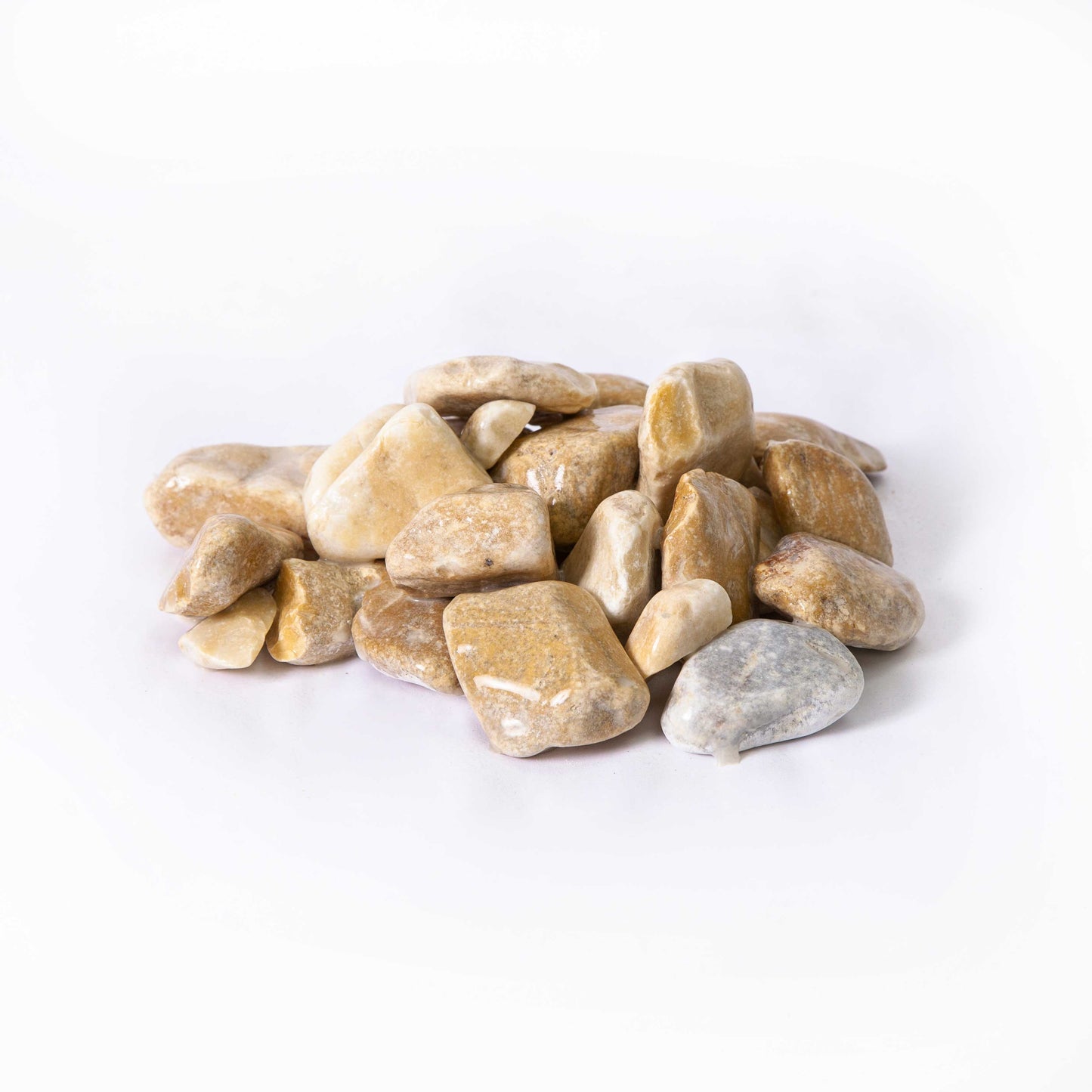 Giallo Siena Pebbles-Pebble-Stones4Gardens-stones4gardens