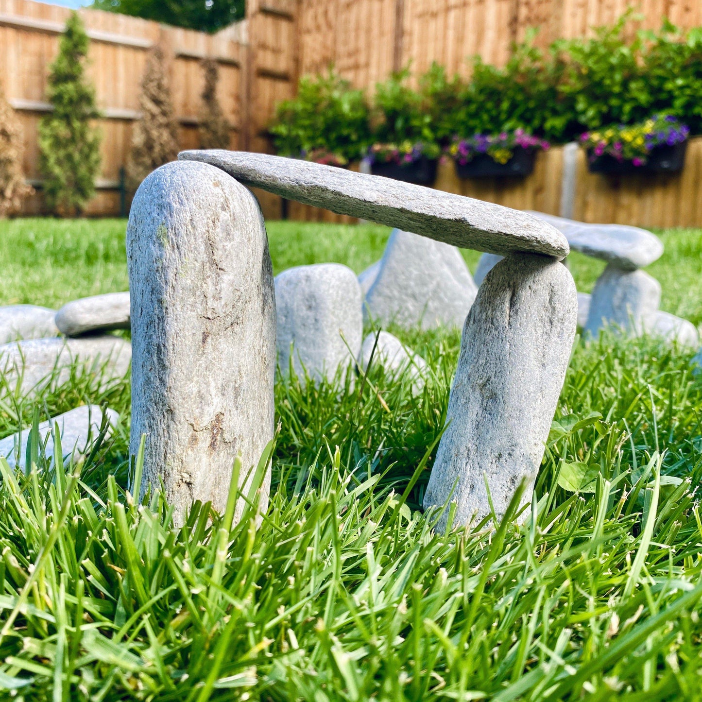 Grey Fish Pebbles-Pebble-Stones4Gardens-stones4gardens