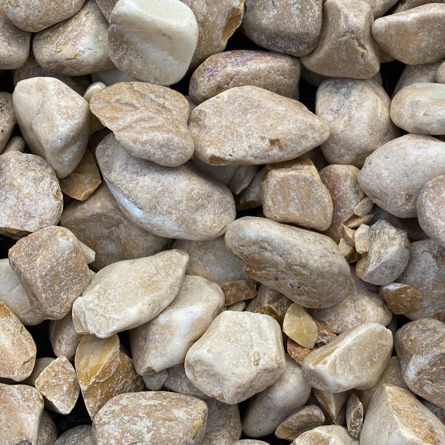 Giallo Siena Pebbles-Pebble-Stones4Gardens-stones4gardens