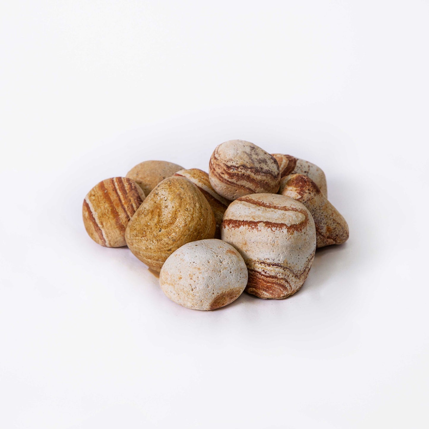 Rainbow Sandstone Pebbles-Pebble-Stones4Gardens-stones4gardens