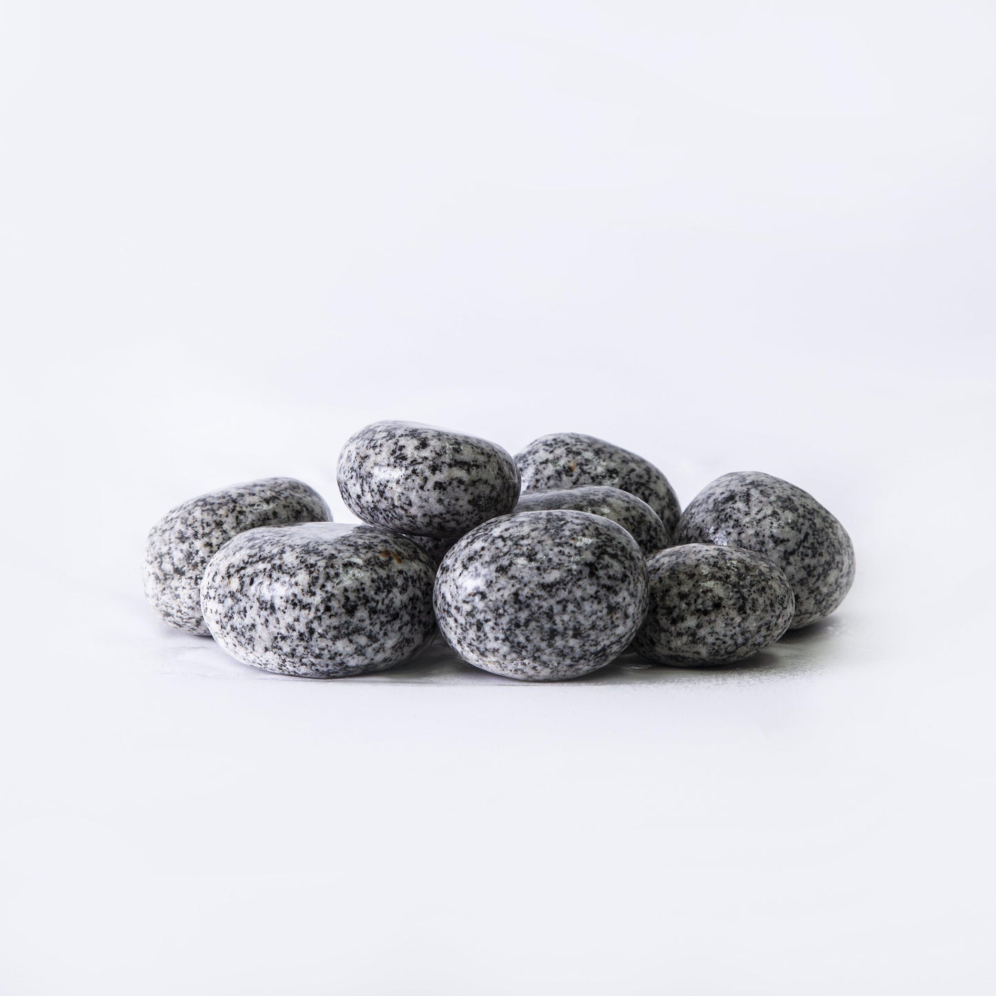 Silver Granite “Eggs” Cobbles - Pebbles-Pebble-stones4gardens-stones4gardens
