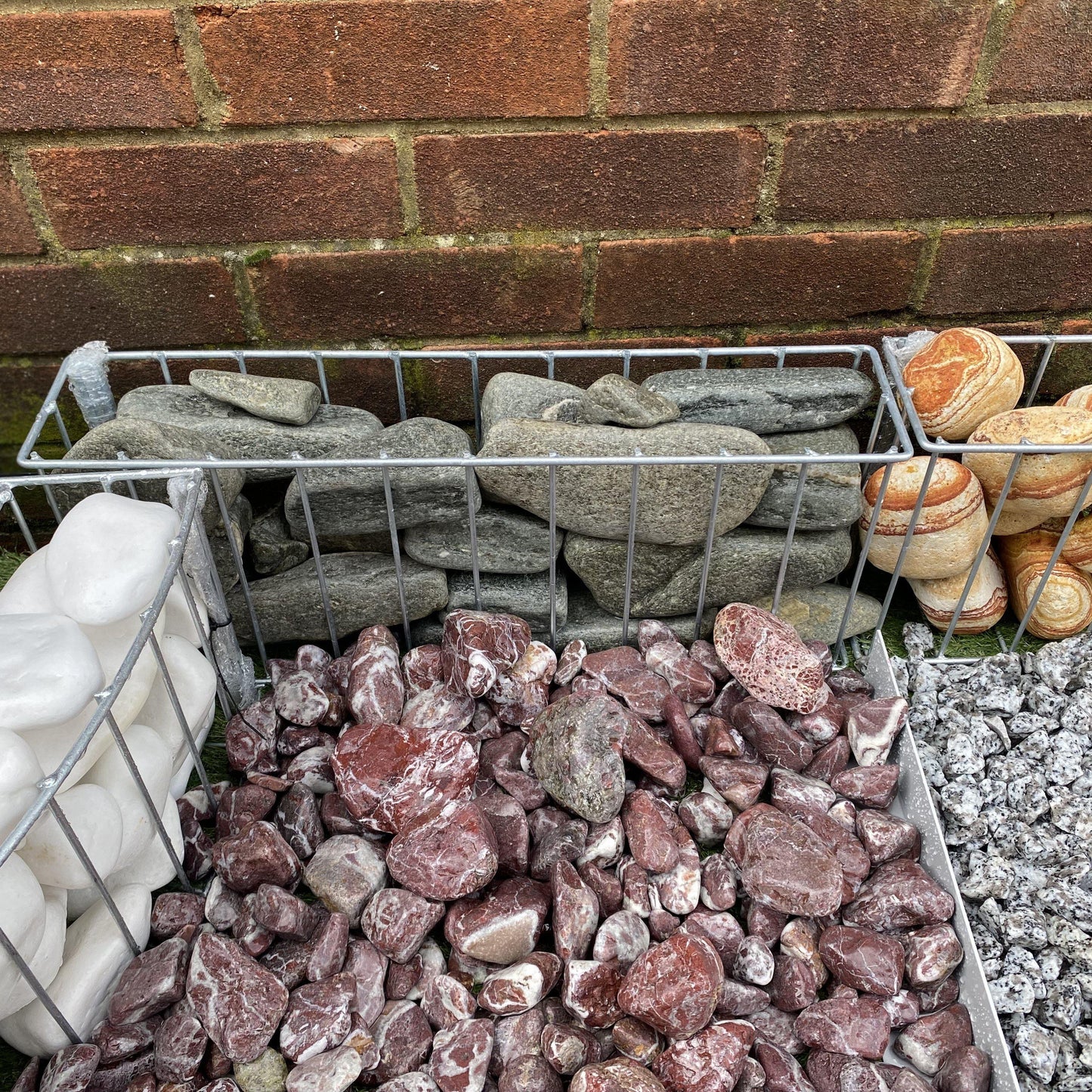 Red Rose Pebbles-Pebble-Stones4Gardens-stones4gardens