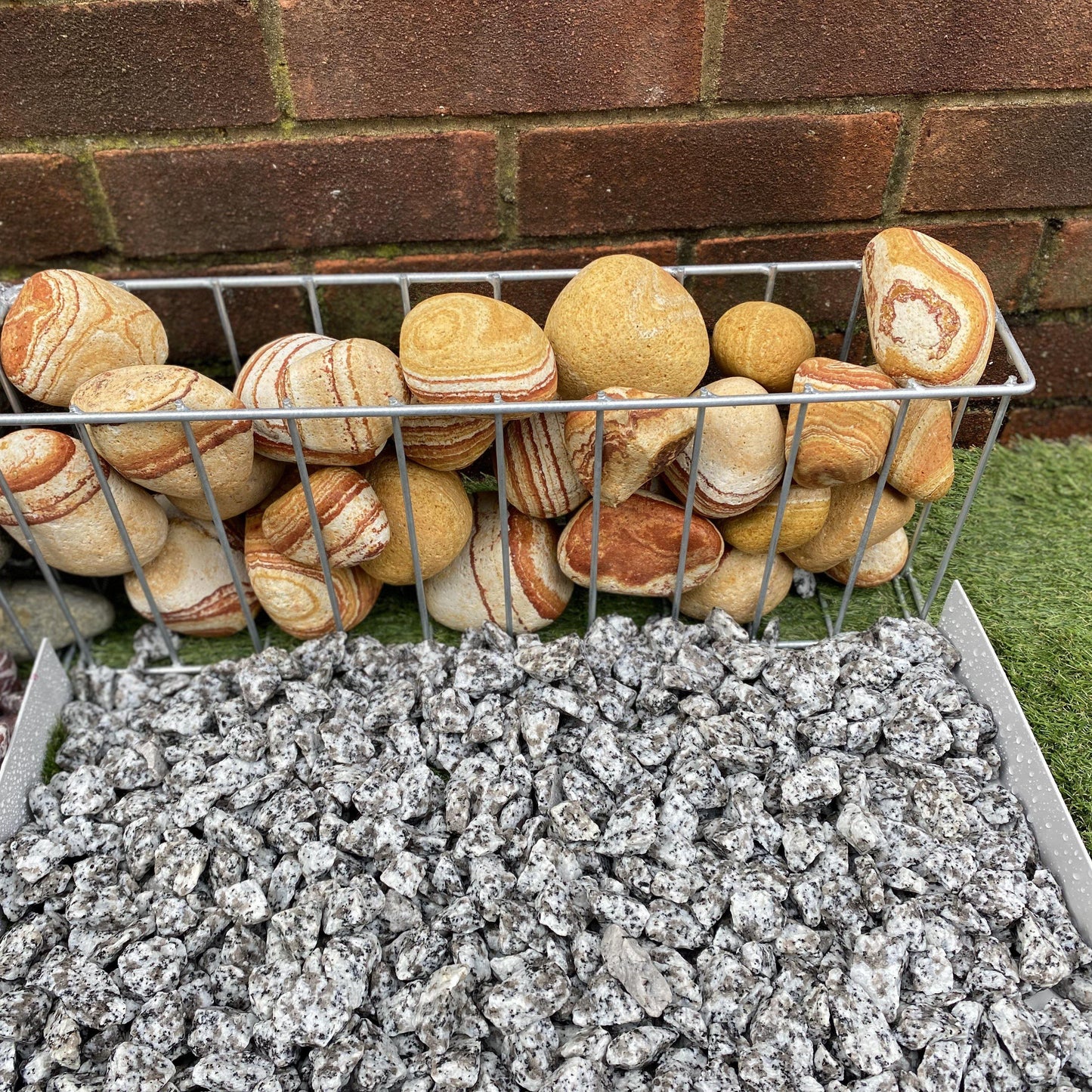 Rainbow Sandstone Pebbles-Pebble-Stones4Gardens-stones4gardens