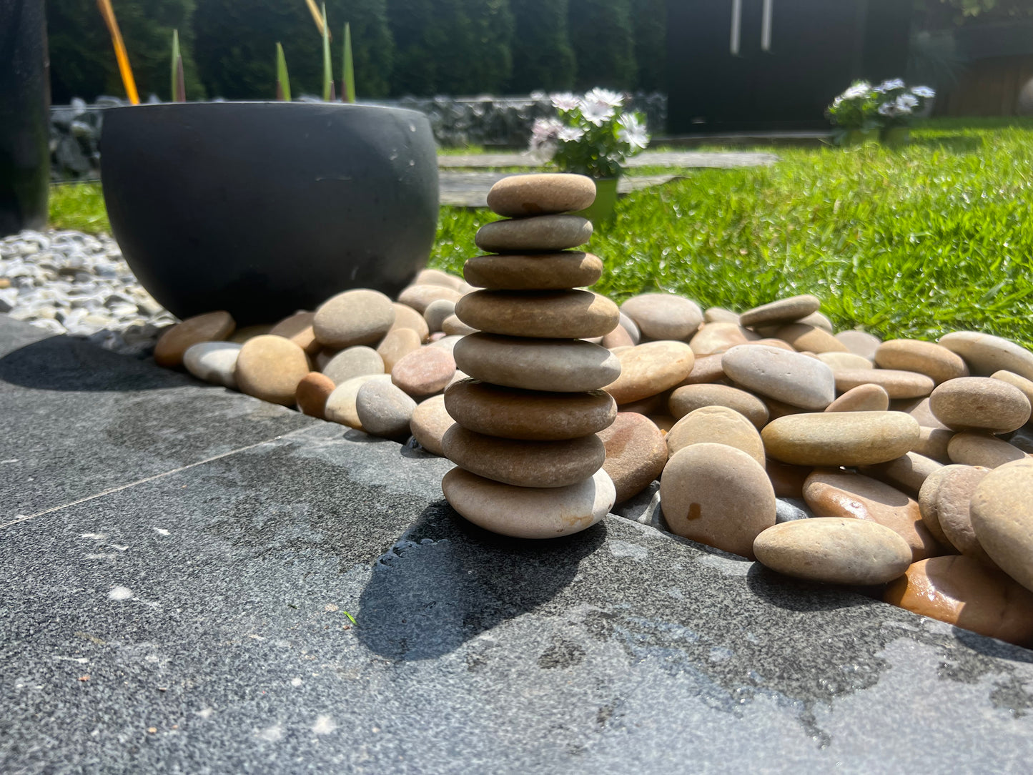 Umber Flat Mosaic Pebbles 🇵🇹