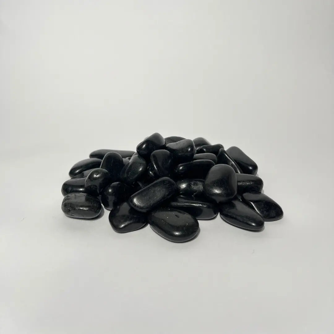 Black High Polished Pebbles  🇮🇩