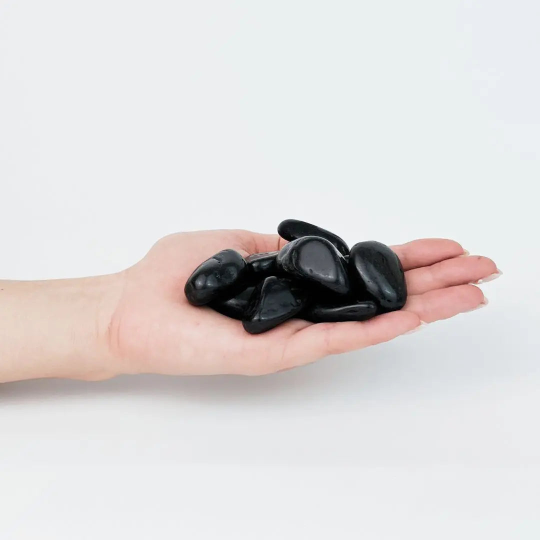 Black High Polished Pebbles  🇮🇩