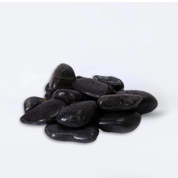 Black High Polished Pebbles  🇮🇩