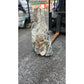 Natural stone garden monolith display highlighting unique patterns and raw texture from the UK collection.