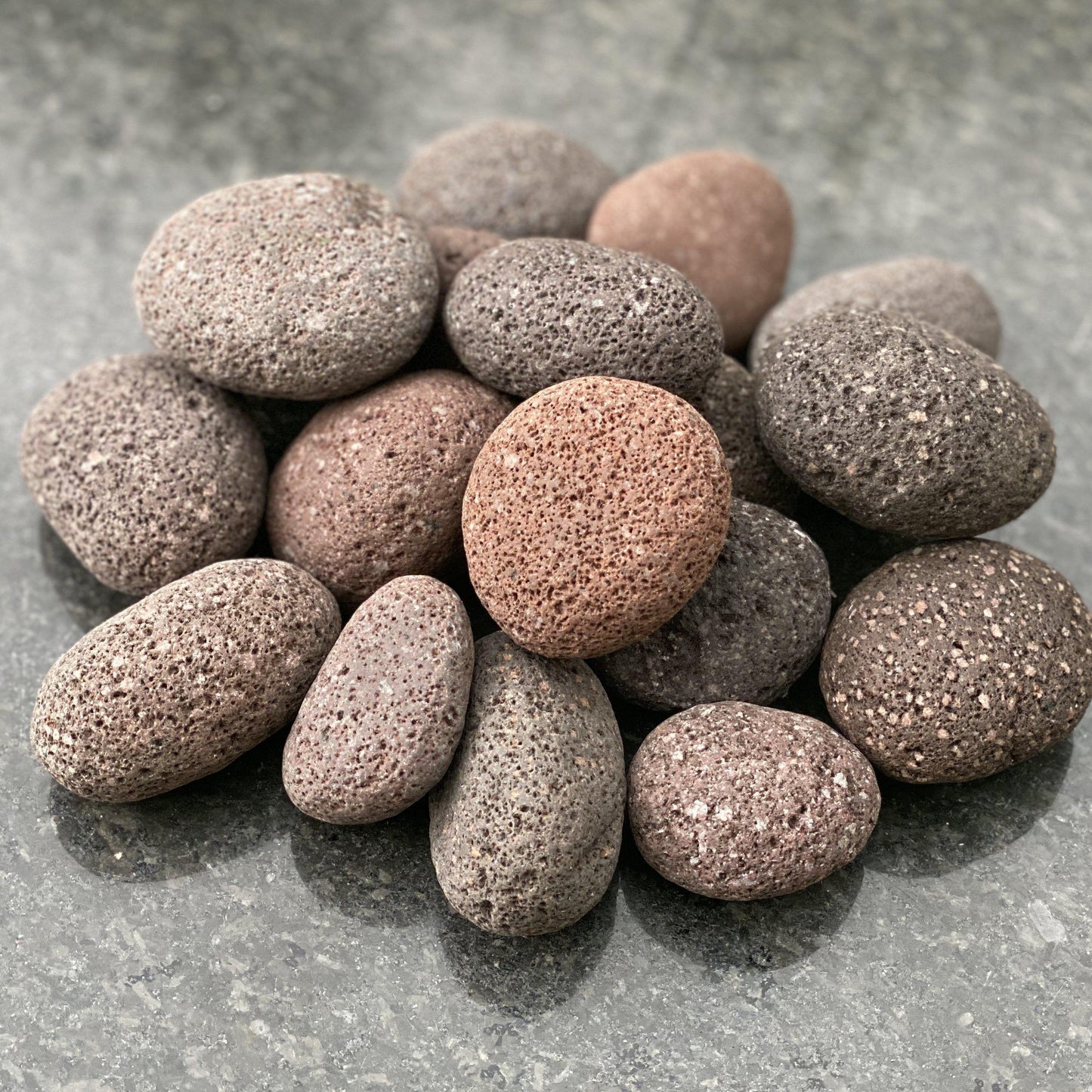 Red Lava Pebbles-Pebble-Stones4Gardens-stones4gardens
