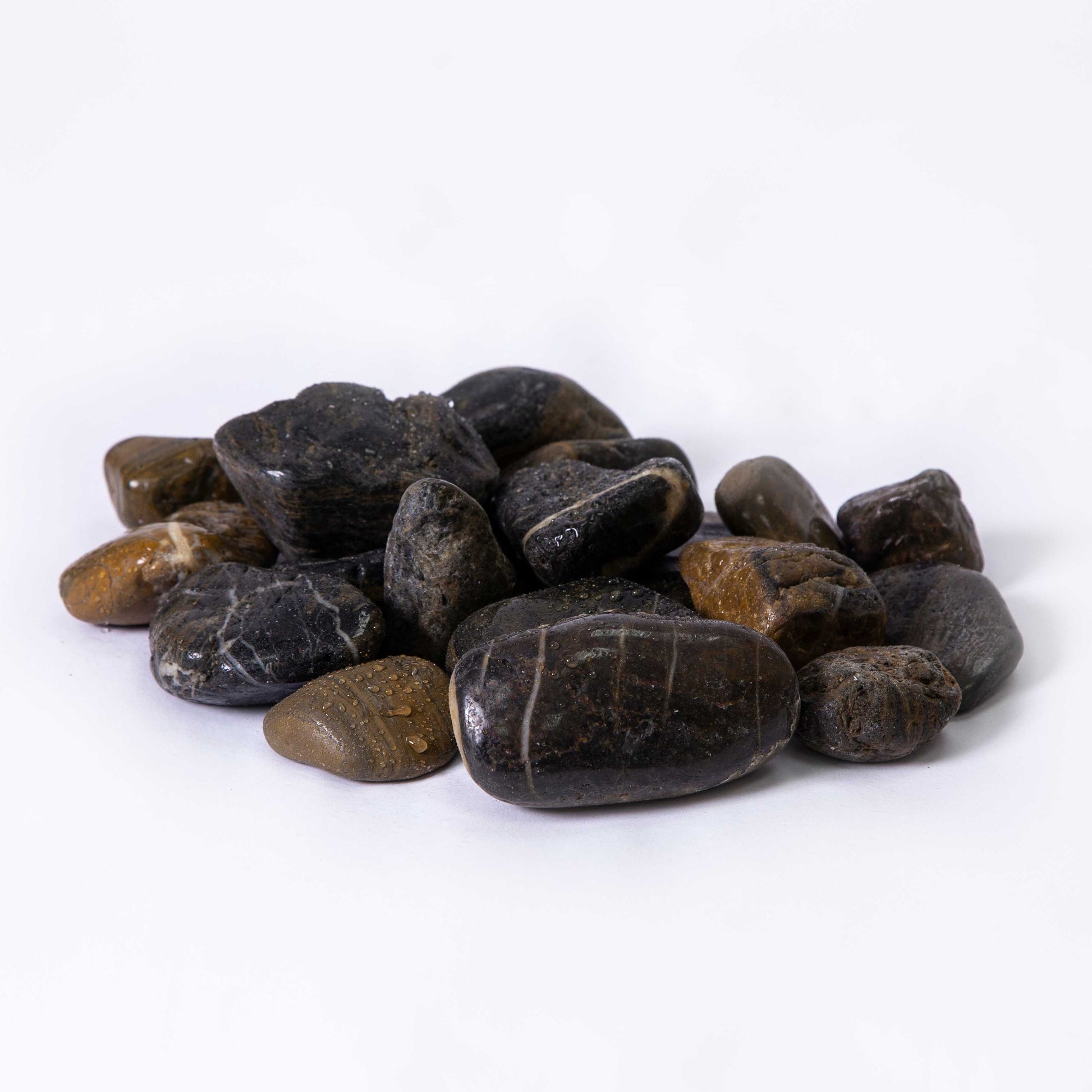 Tiger Stripe Pebbles-Pebble-stones4gardens-stones4gardens