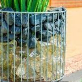 Gabion basket - Amber-gabion-stones4gardens-stones4gardens