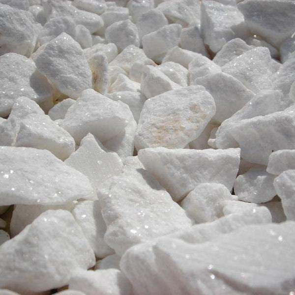 Greek Snow - White Thassos Marble Gravel-Gravel-Stones4Gardens-stones4gardens