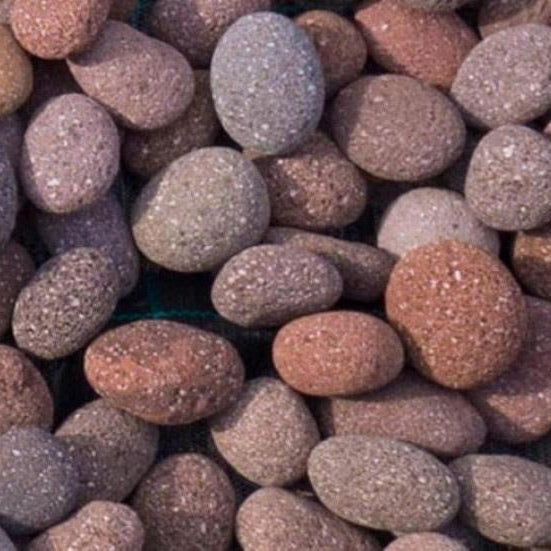 Red Lava Pebbles-Pebble-Stones4Gardens-stones4gardens